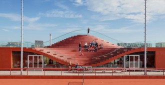 IJburg tennis club, Amsterdam - MVRDV
