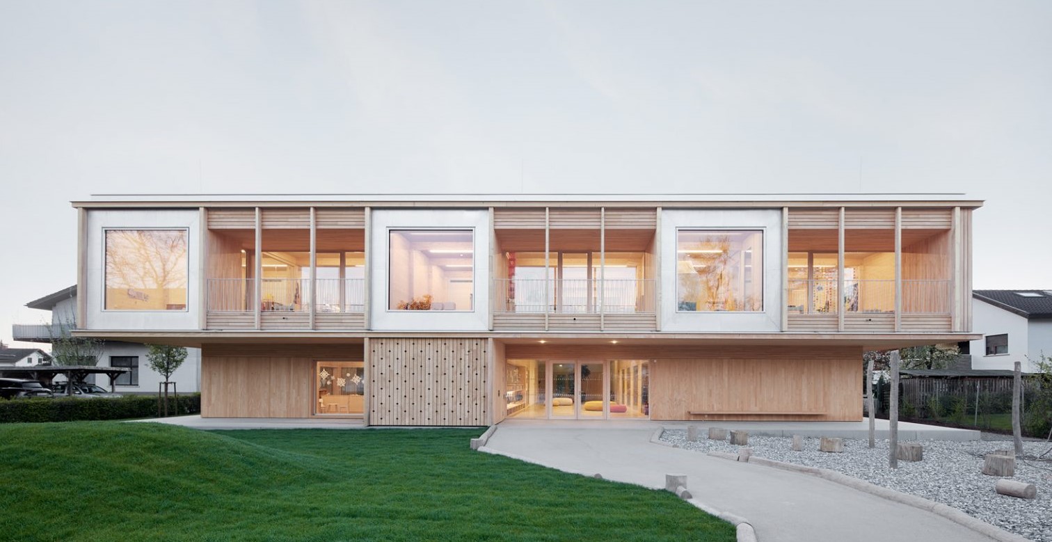 Austria: Kindergarten Engelbach - Innauer Matt Architekten