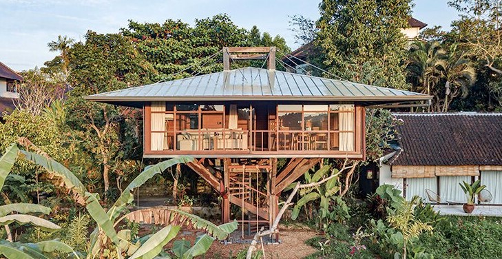 Indonesia: Casa del árbol en Ubud, Bali - Alexis Dornier / Stilt Studios