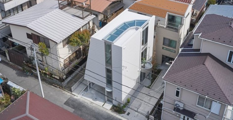 Japón: 'Scoop landscape house' - Not Architects Studio