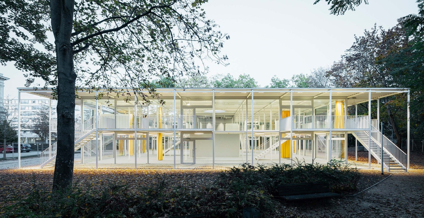 Alemania: Pabellón de estudios TU Braunschweig - Gustav Düsing + Max Hacke
