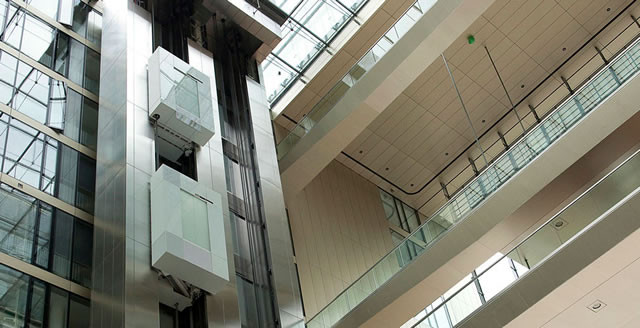 TWIN-elevator-ThyssenKrupp-Headquarters-Essen