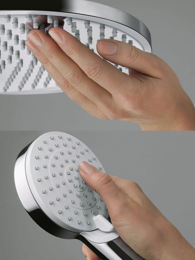 Soffione Doccia Hansgrohe Crometta - 2 Getti, Anticalcare, Bianco/Cromo - Foto 6
