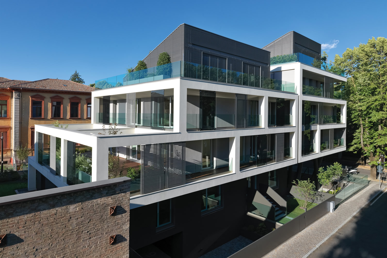 Viessmann nel progetto della Casa sul Parco a Fidenza, un’architettura contemporanea in un sito ricco di storia