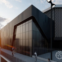 Palazzetto dello Sport di Cantù digitalizzato in BIM