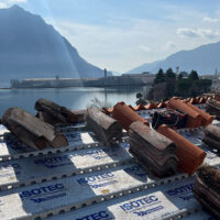 Recupero delle coperture di un palazzo storico