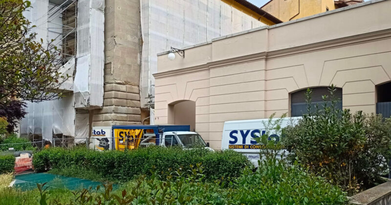Palazzo della Badia ad Arezzo, SYStab interviene nel consolidamento delle fondazioni