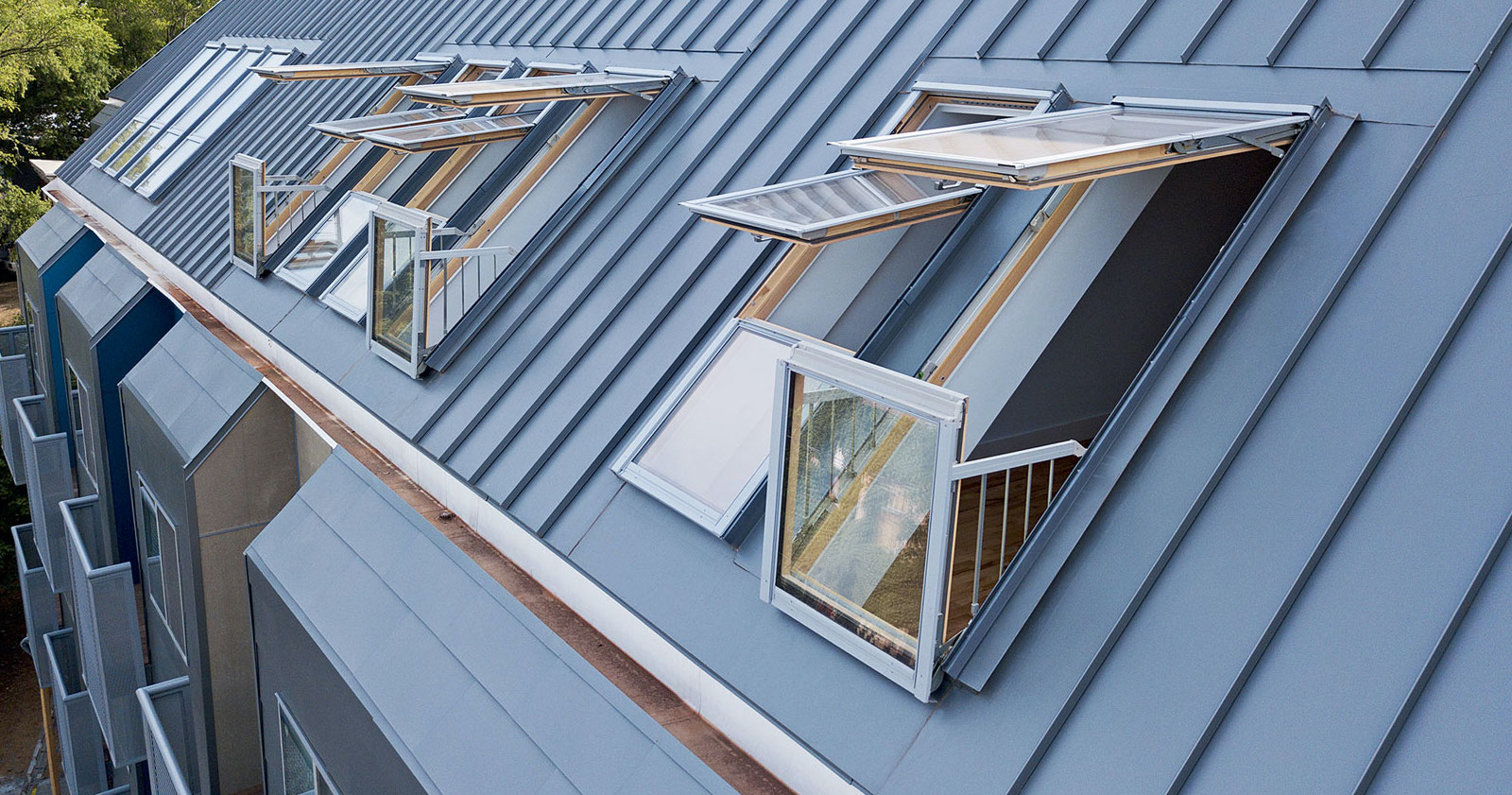 Le finestre da tetto FAKRO nel progetto residenziale di Richmond firmato dallo studio ADO Architecture Design