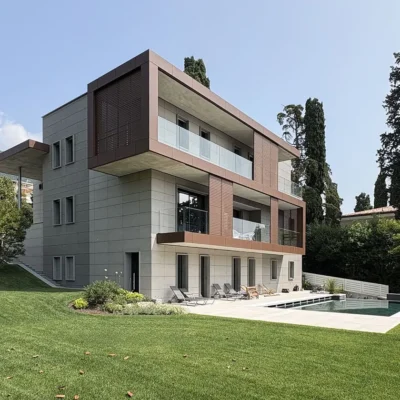 Facciata ventilata ad alte prestazioni coibenti con Isotec Parete