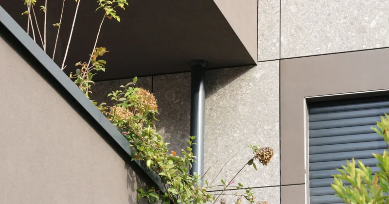 Residenza all'insegna dell&rsquo;efficienza energetica: le prestazioni della facciata ventilata con Isotec Parete