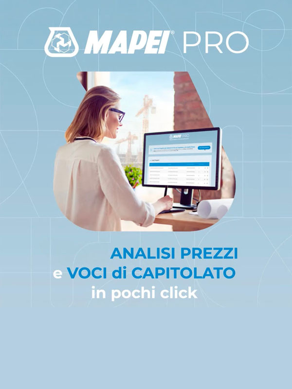 Mapei PRO, ora analisi prezzi e voci di capitolato sono integrati con PriMus. Provalo, &egrave; gratuito